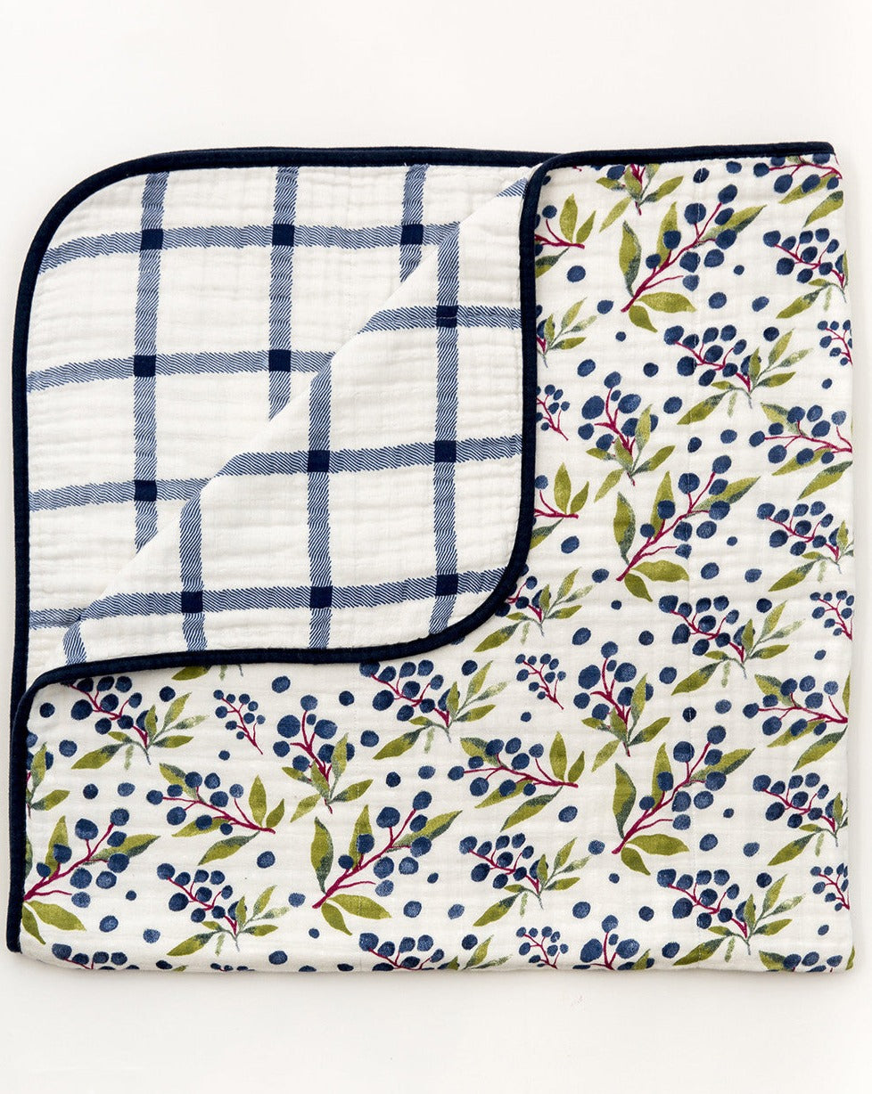 Huckleberry Reversible Quilt  Clementine Kids   