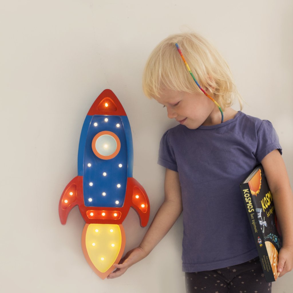 Little Lights Rocket Ship Lamp Baby & Toddler Little Lights US   