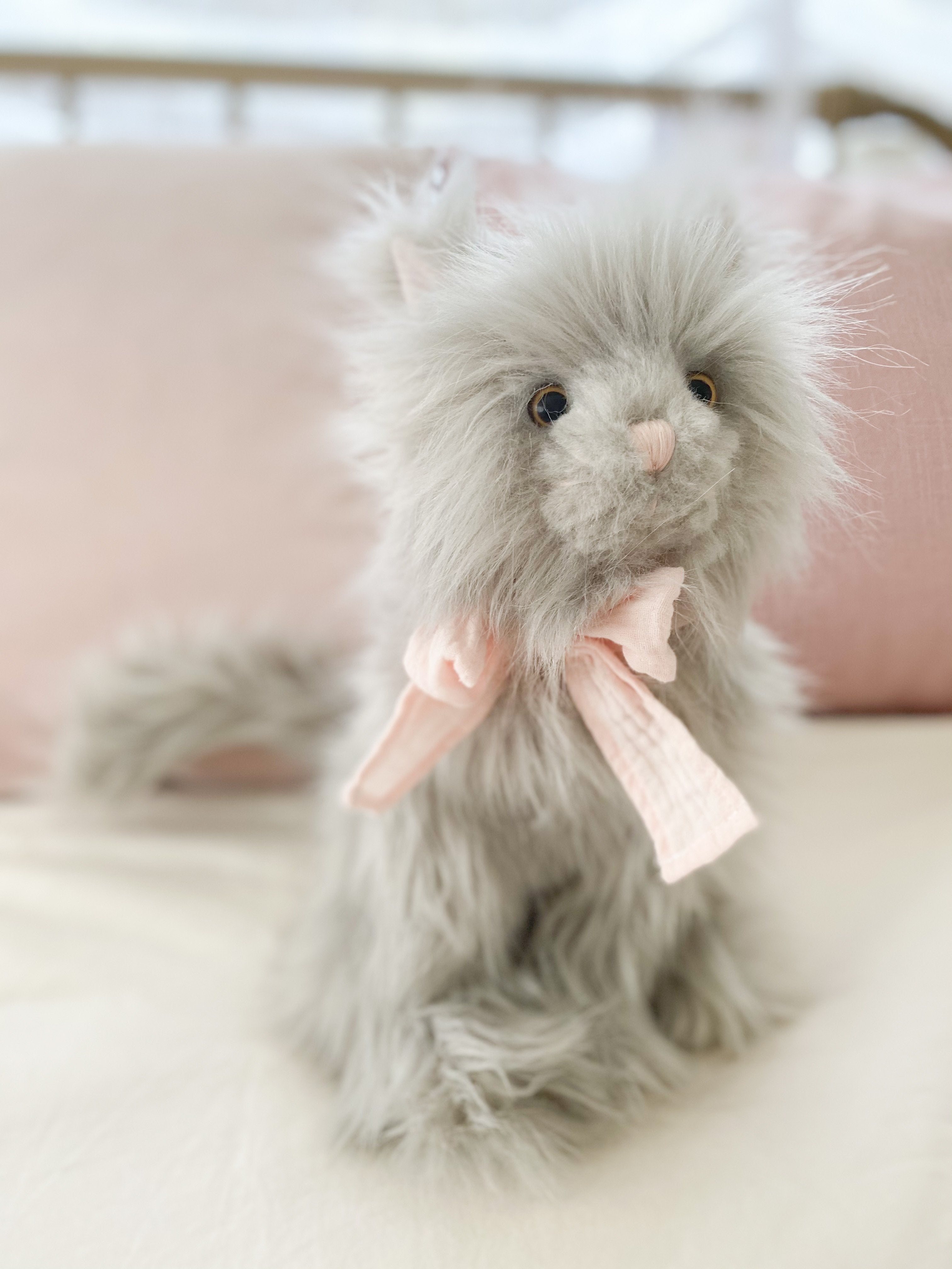 LATTE THE LUXE CAT Stuffed Toy MON AMI   