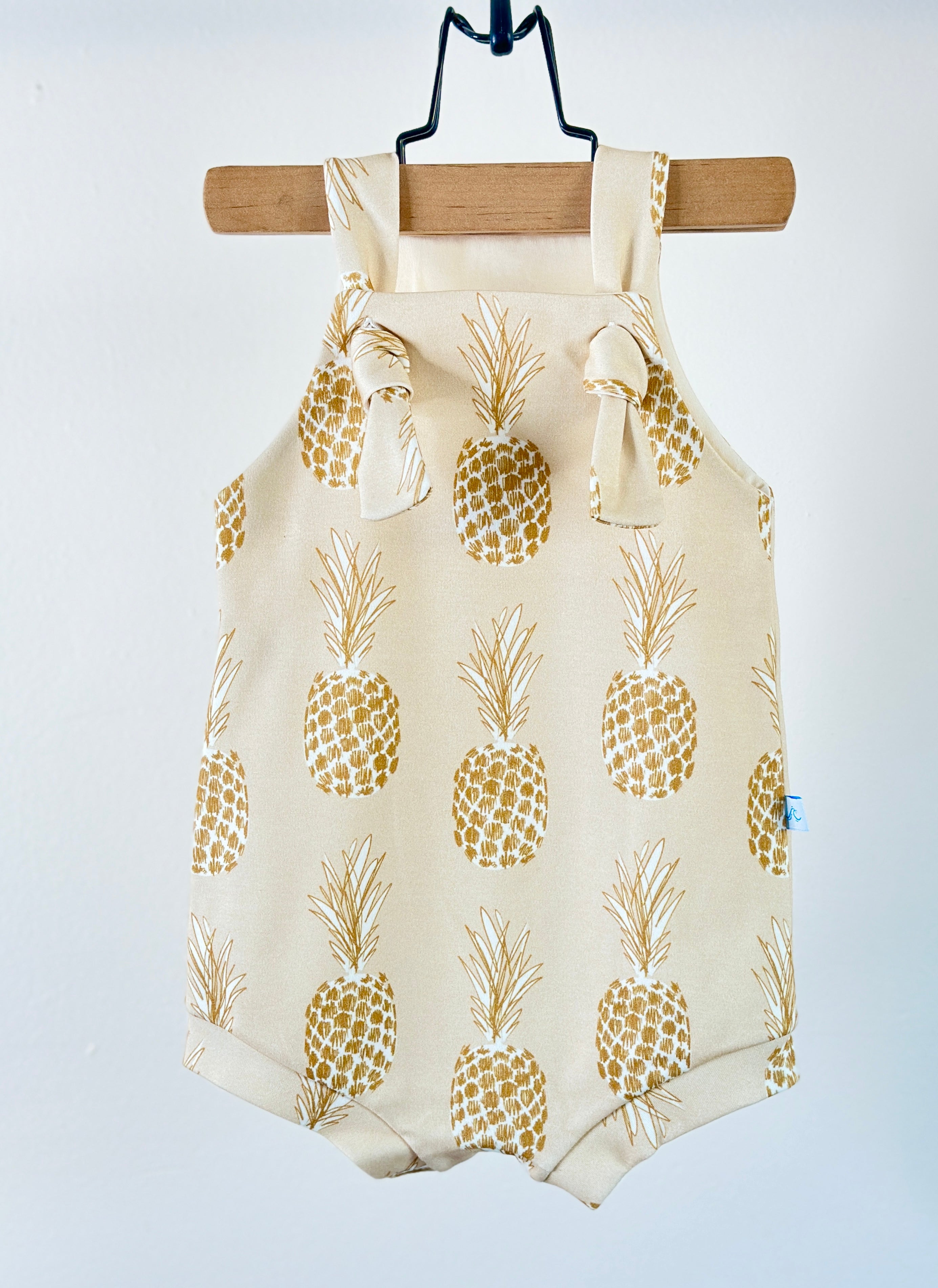 PINEAPPLE LITTLE KAI ROMPER Little Kai Romper Moana & Kai   