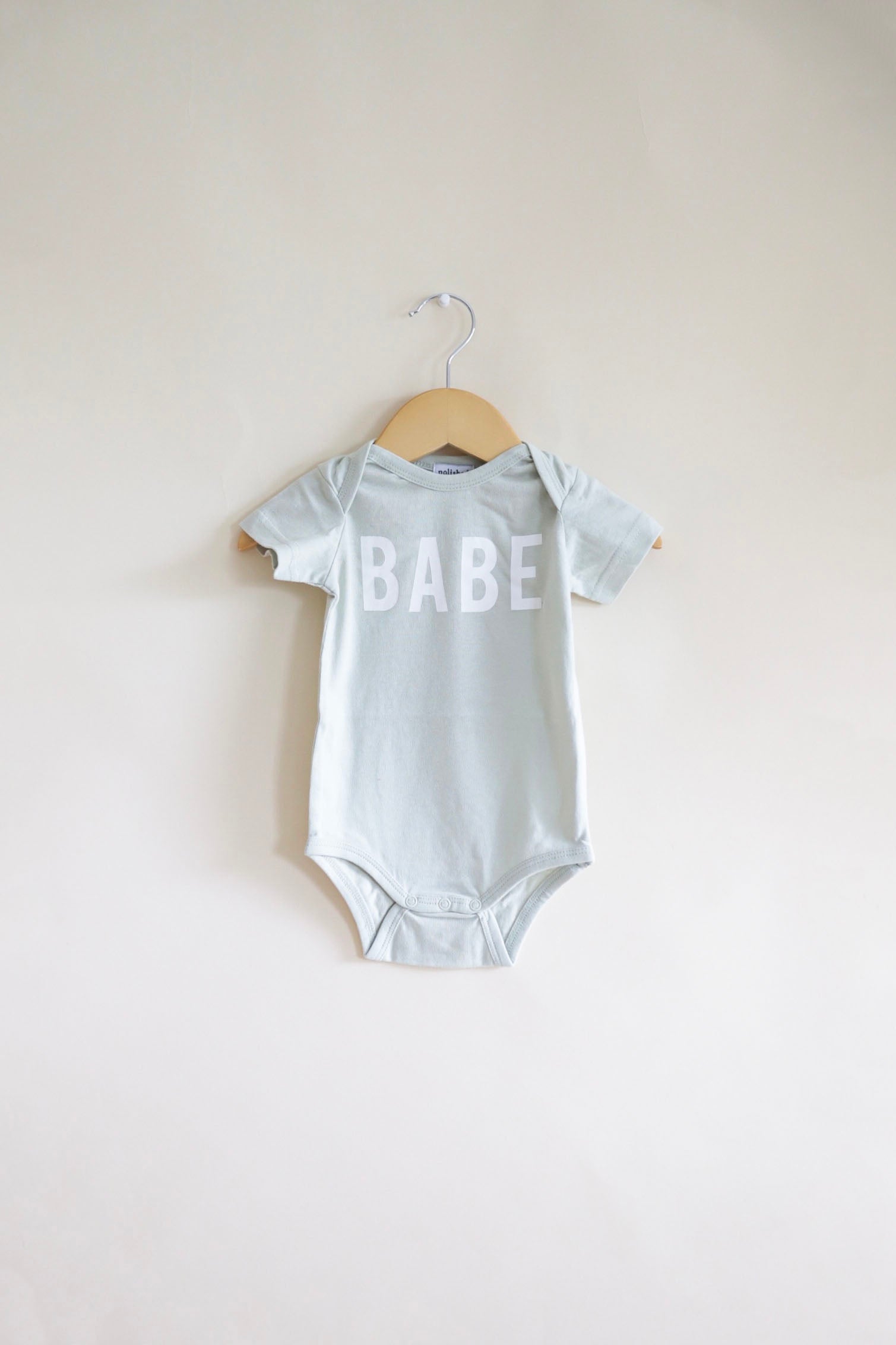 Babe Organic Cotton Baby Bodysuit Baby Bodysuit Polished Prints   