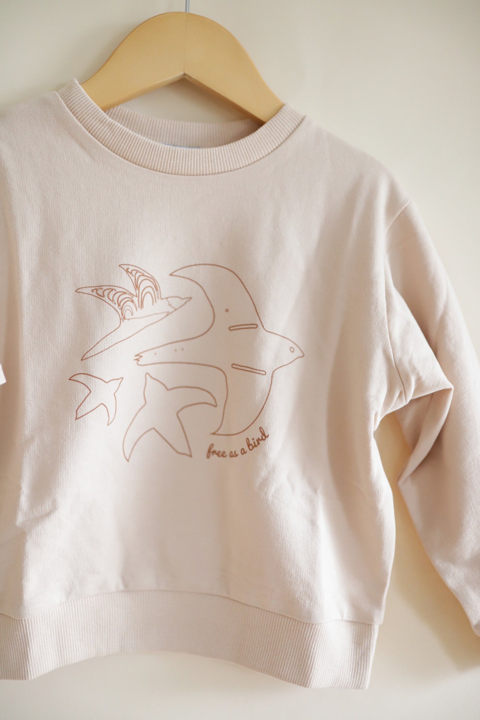 Free as a Bird Kid's Pullover Kids Polished Prints   