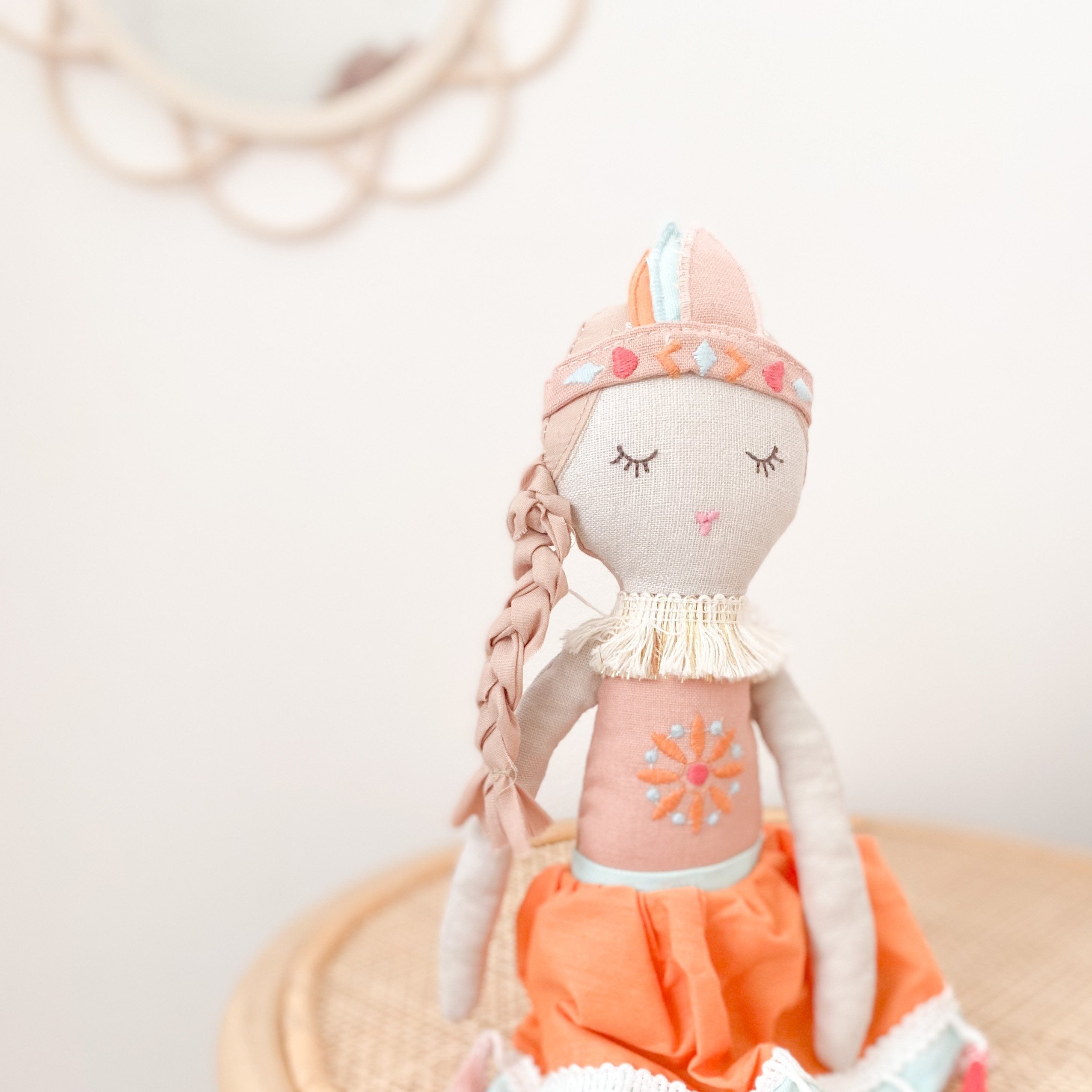 'Claire' Bohemian Princess Doll - Small Doll MON AMI   