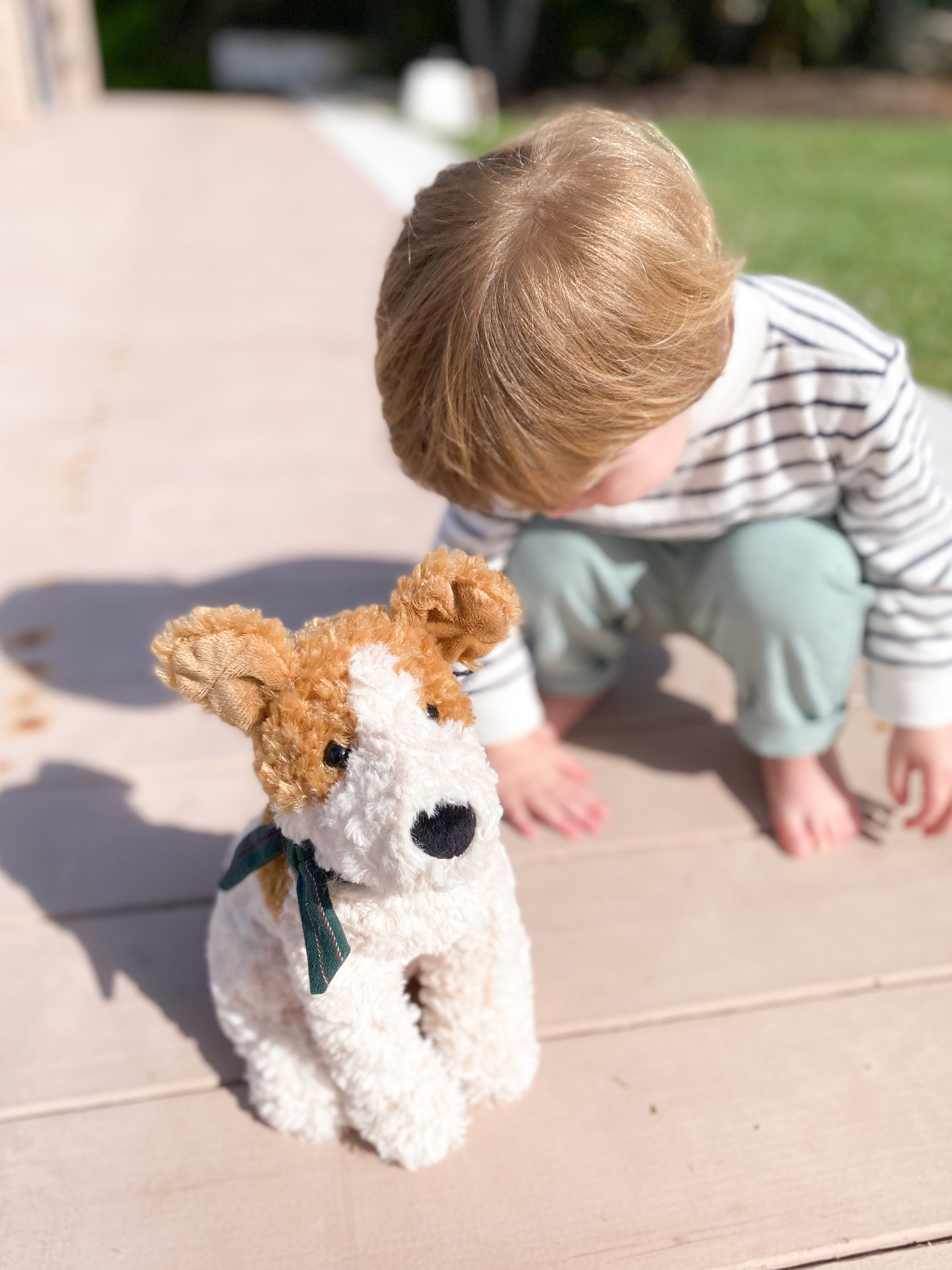 'JACQUES' JACK RUSSELL PLUSH TOY Stuffed Toy MON AMI   