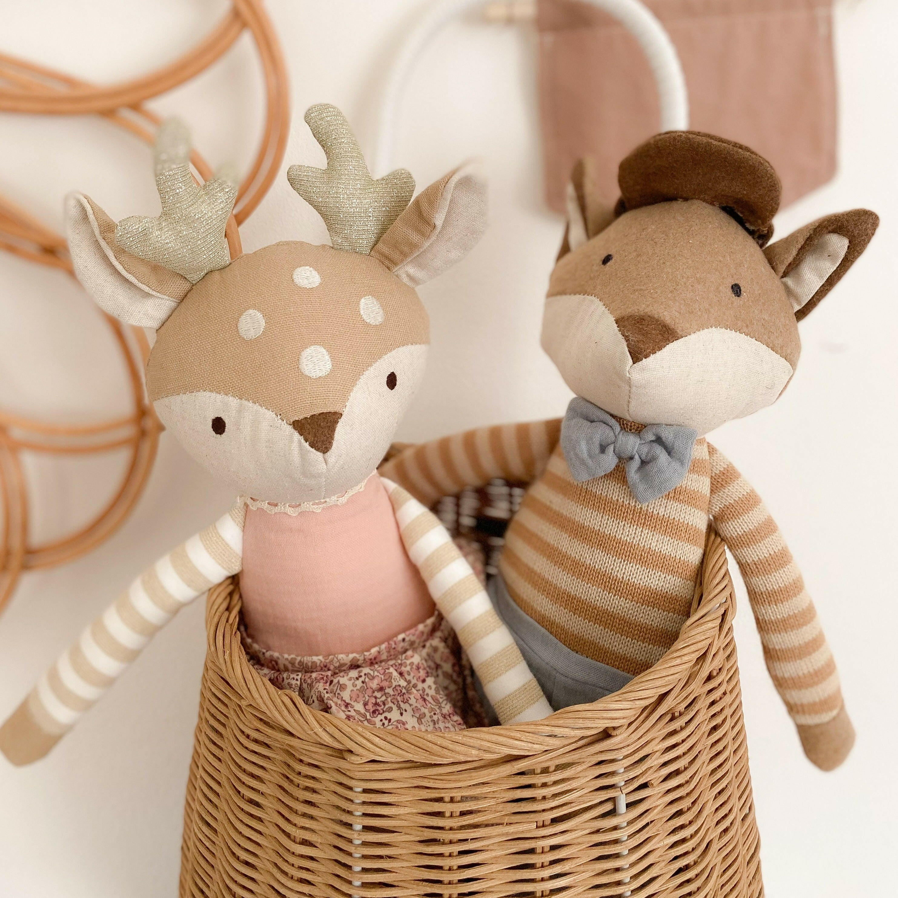 FELIX FOX LINEN DOLL Doll MON AMI   