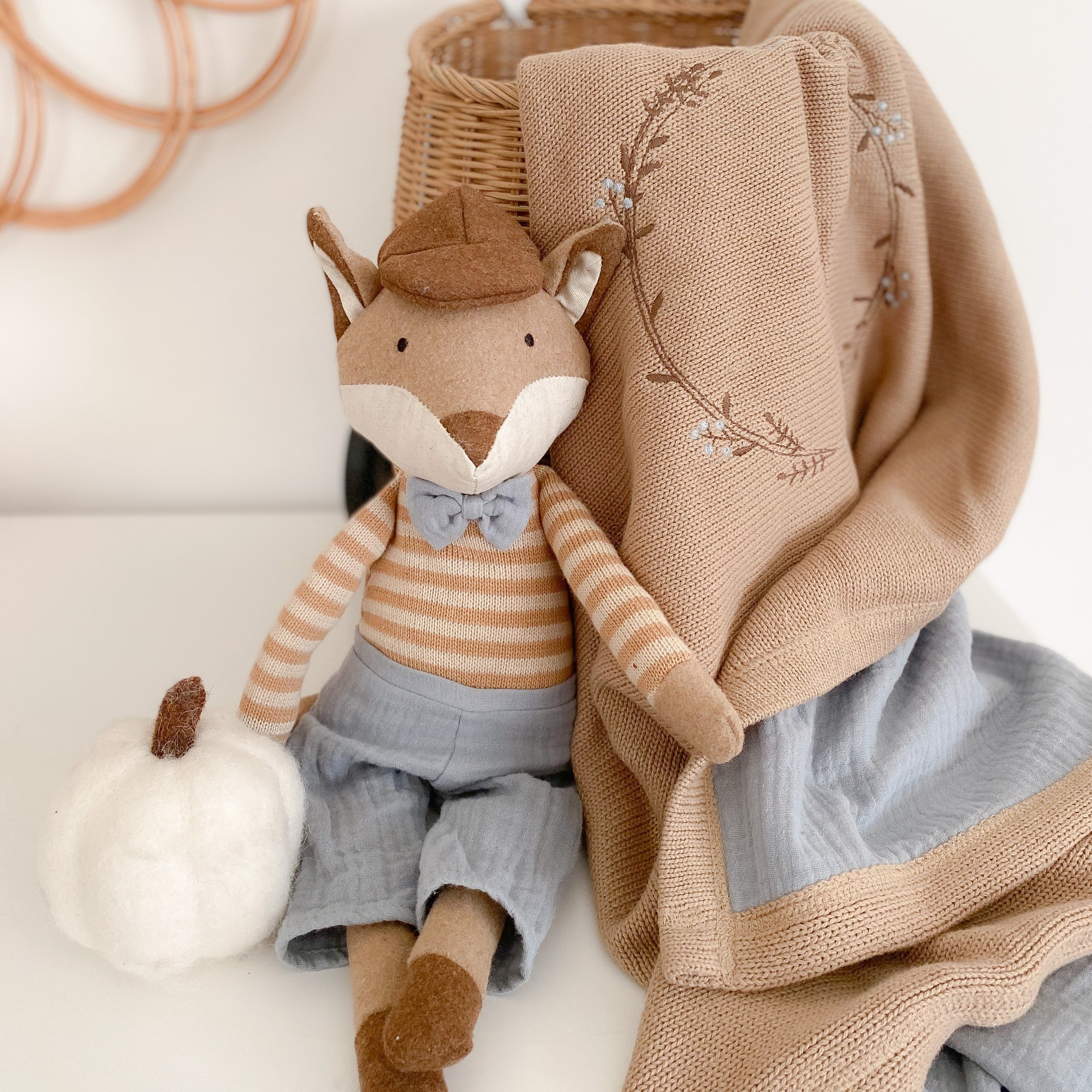 FELIX FOX LINEN DOLL Doll MON AMI   