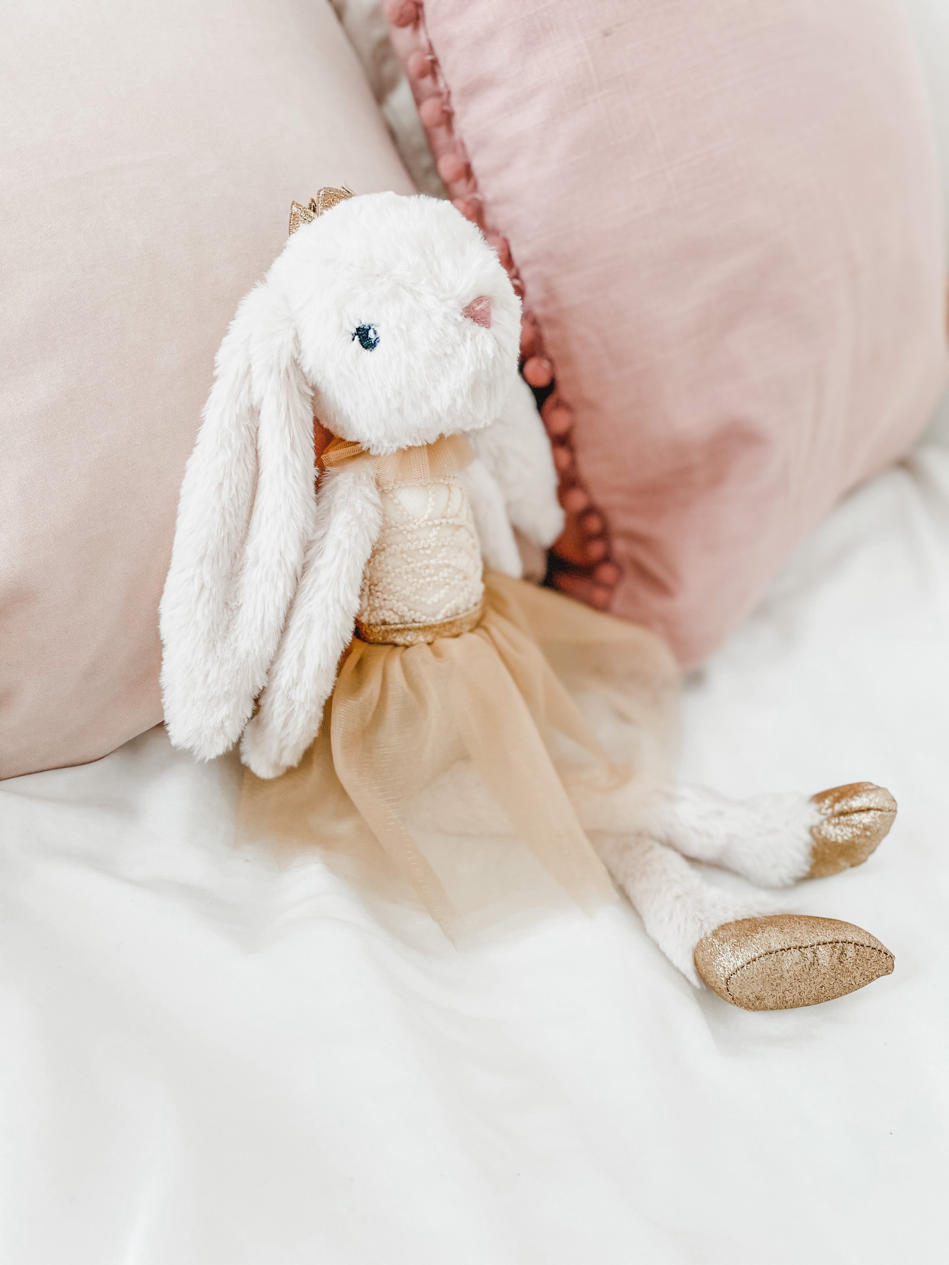 'Bre' Princess Bunny Plush Toy Stuffed Toy MON AMI   