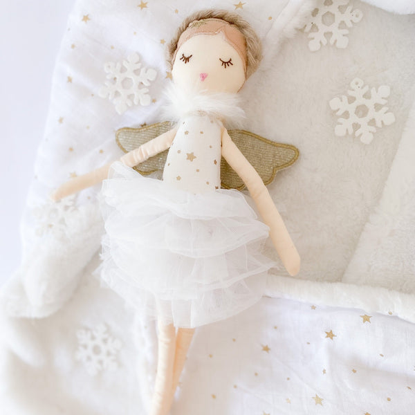 'ADELE' SMALL WHITE ANGEL DOLL