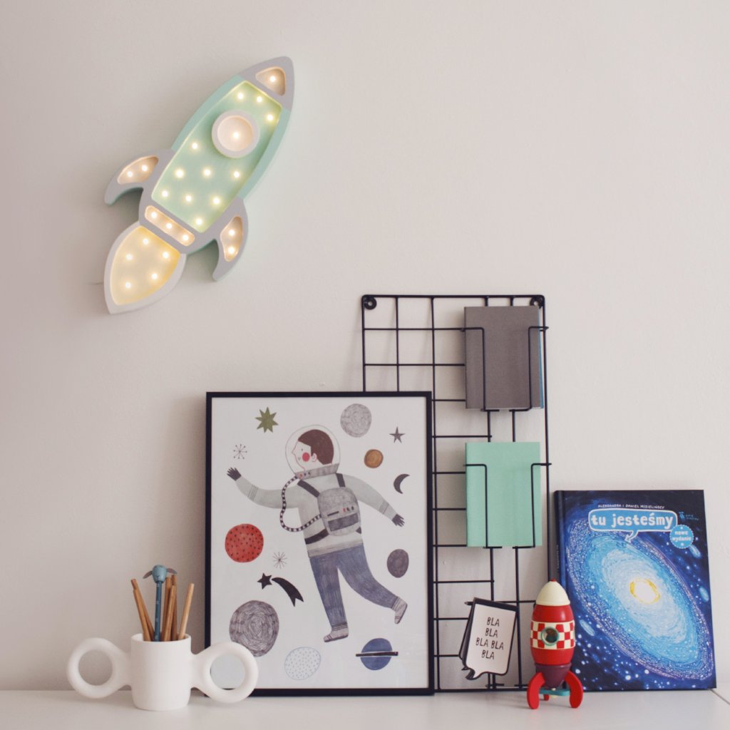 Little Lights Rocket Ship Lamp Baby & Toddler Little Lights US   