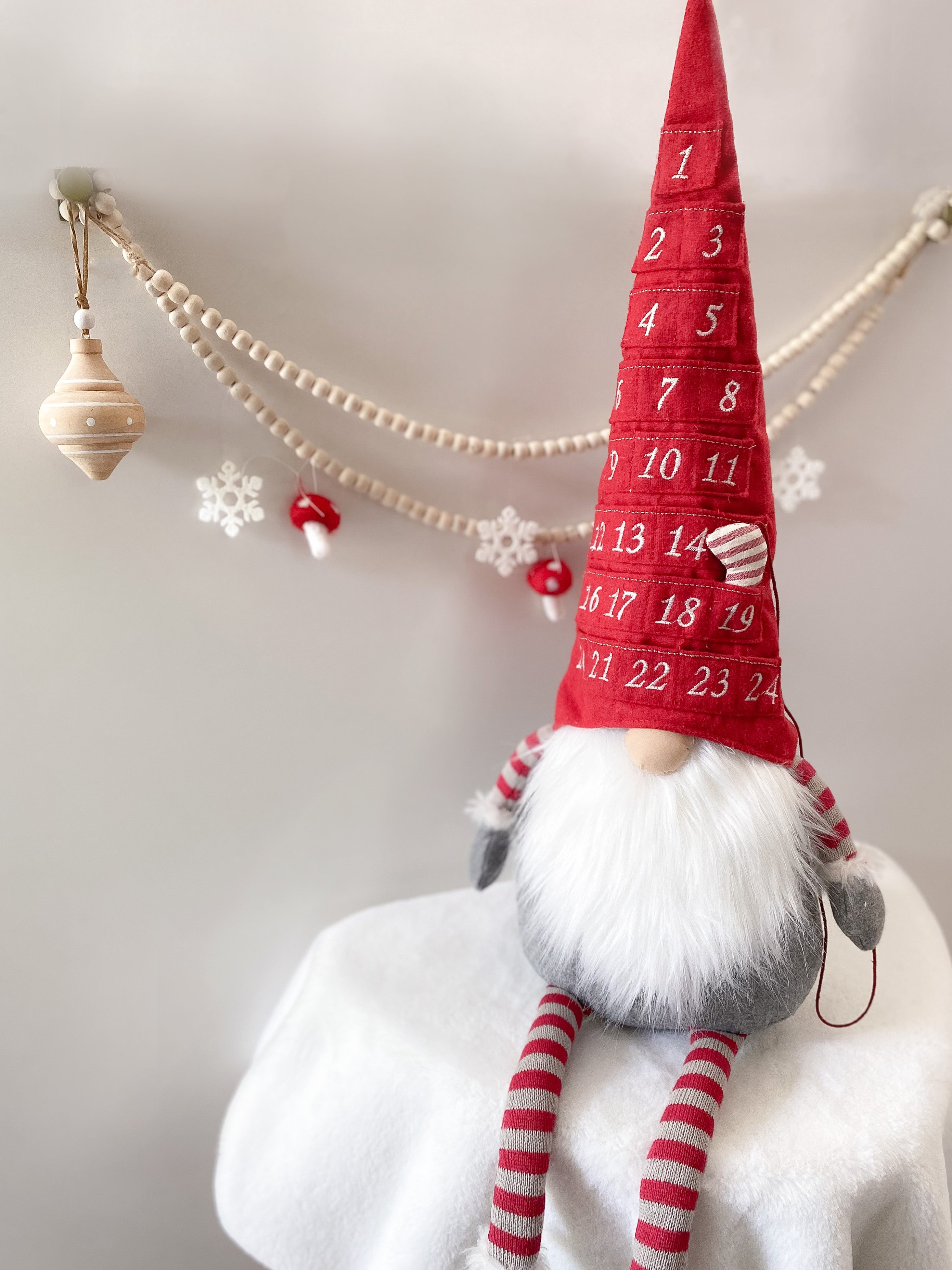 GNOME SHELF SITTER ADVENT CALENDAR Room Decor MON AMI   