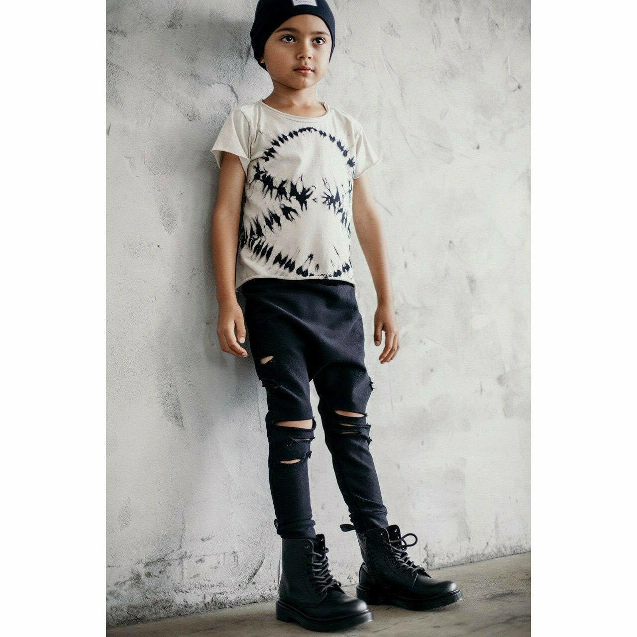 Organic Malibu Joggers Distressed Black Joggers Be Mi Los Angeles   