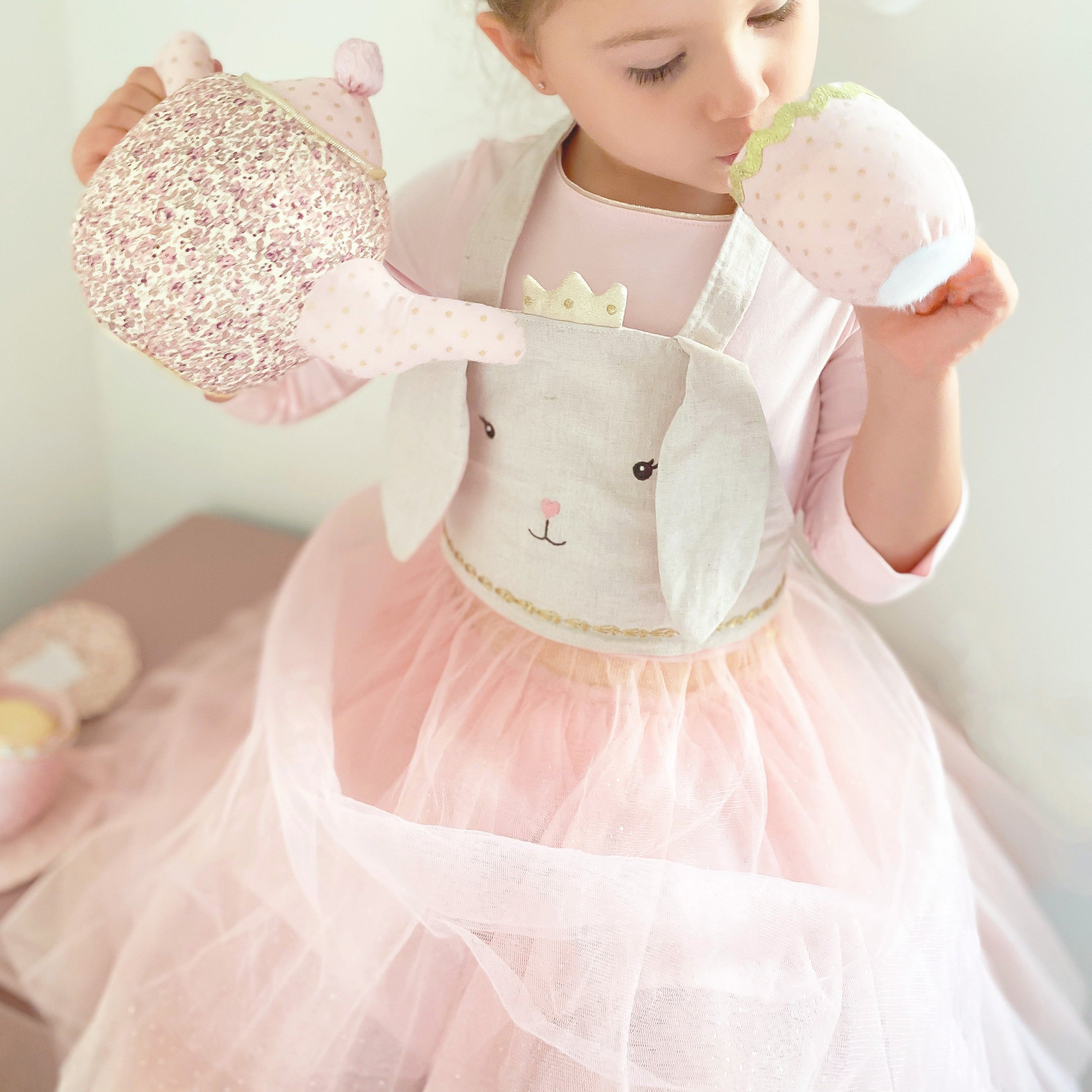 PRINCESS BUNNY PLAY APRON Dress-up MON AMI   