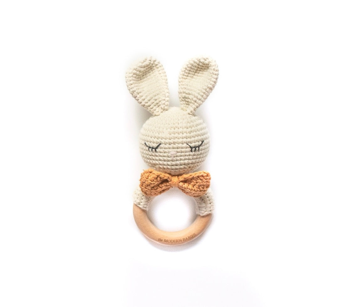 Harper the Bunny Baby & Toddler The Modern Babies Rattle  