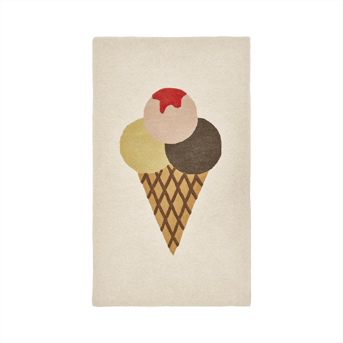 Ice Cream Tufted Rug  OYOY   