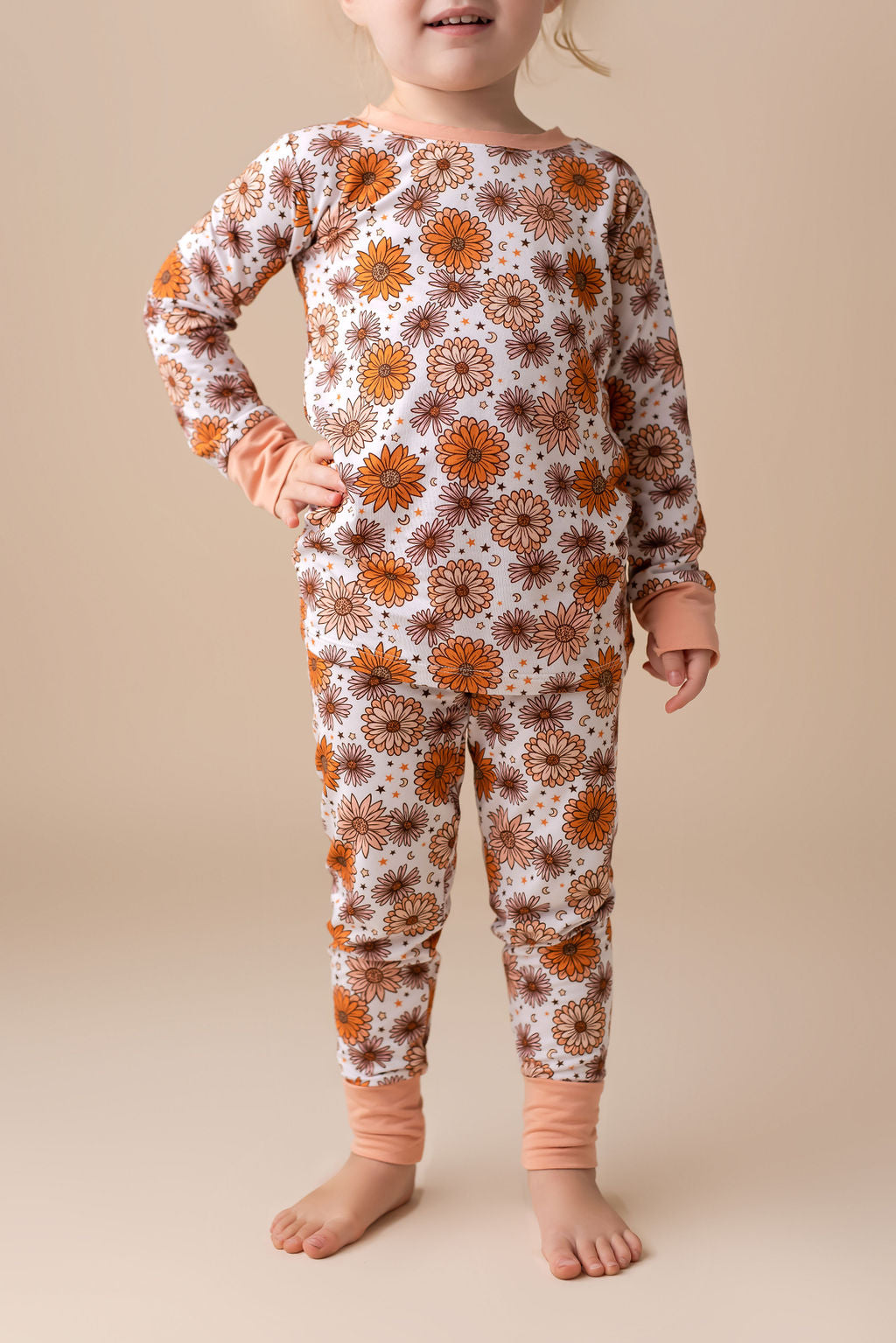 Fall Floral Two Piece Set Baby & Toddler In my Jammers   