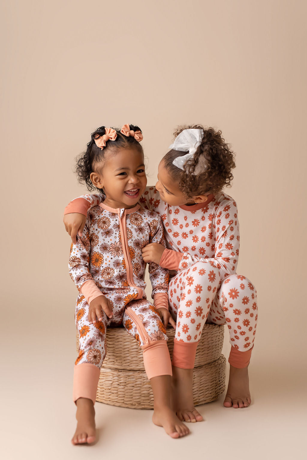 Autumn Spice Floral Two Piece Set Baby & Toddler In my Jammers   