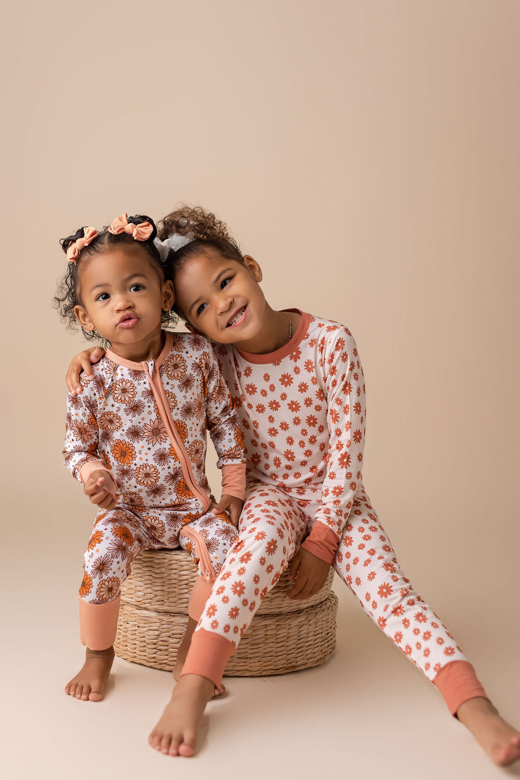 Autumn Spice Floral Two Piece Set Baby & Toddler In my Jammers   