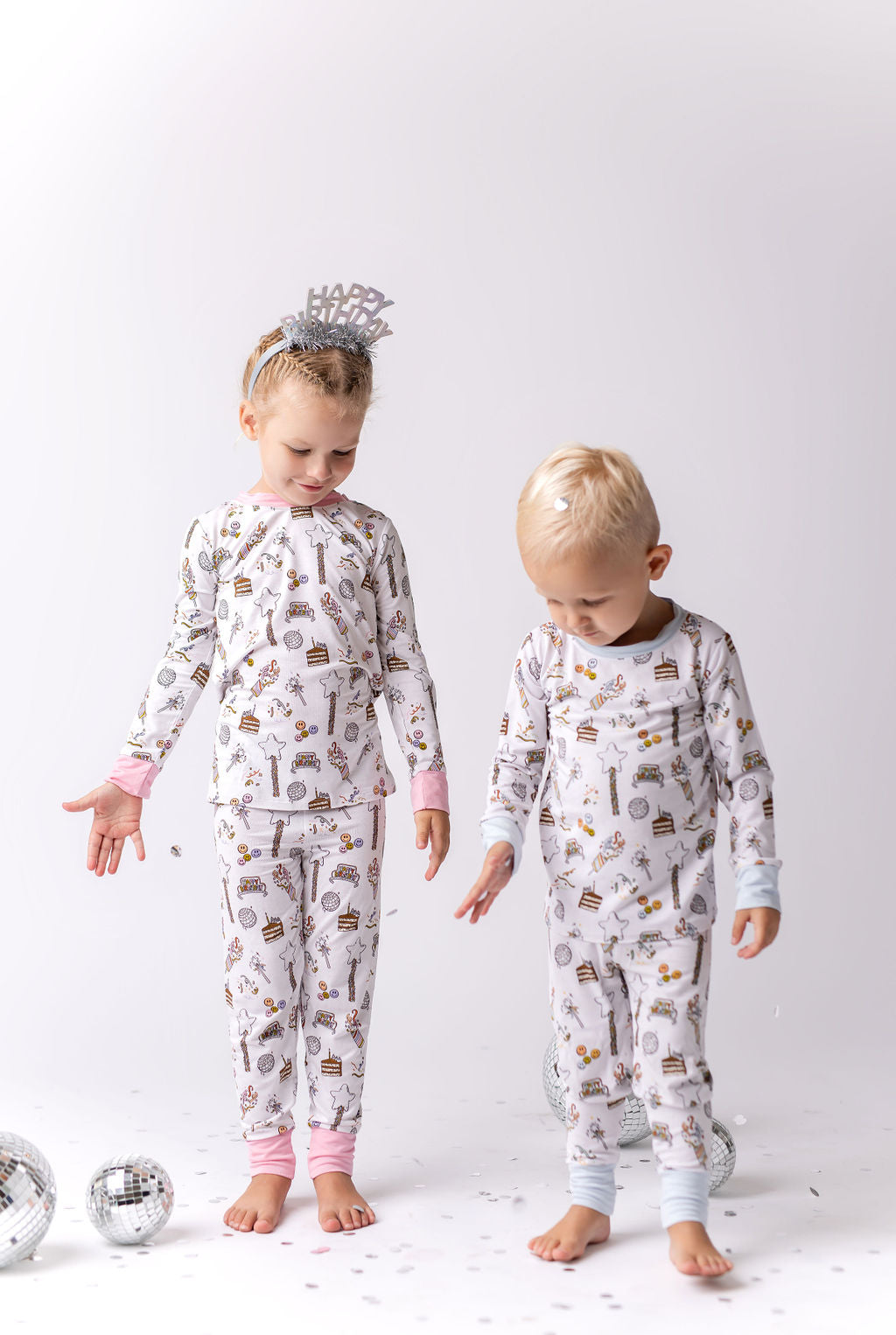 Blue It's Your Birthday Two Piece Set Baby & Toddler In my Jammers   