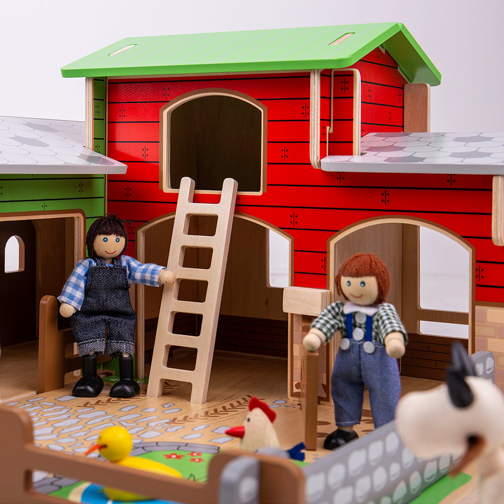 Cobblestone Farm by Bigjigs Toys US  Bigjigs Toys US   