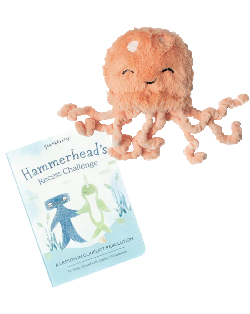 Slumberkins - Jellyfish Mini & Hammerhead Board Book Bundle