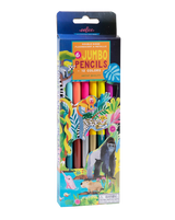 Eeboo Rainforest Jumbo Double Sided Color Pencils 6 Pack