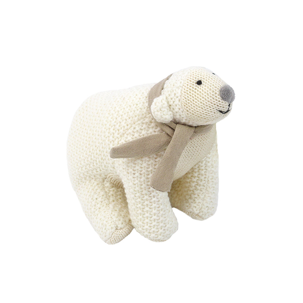 Scout the Polar Bear Small Stuffed Toy MON AMI   