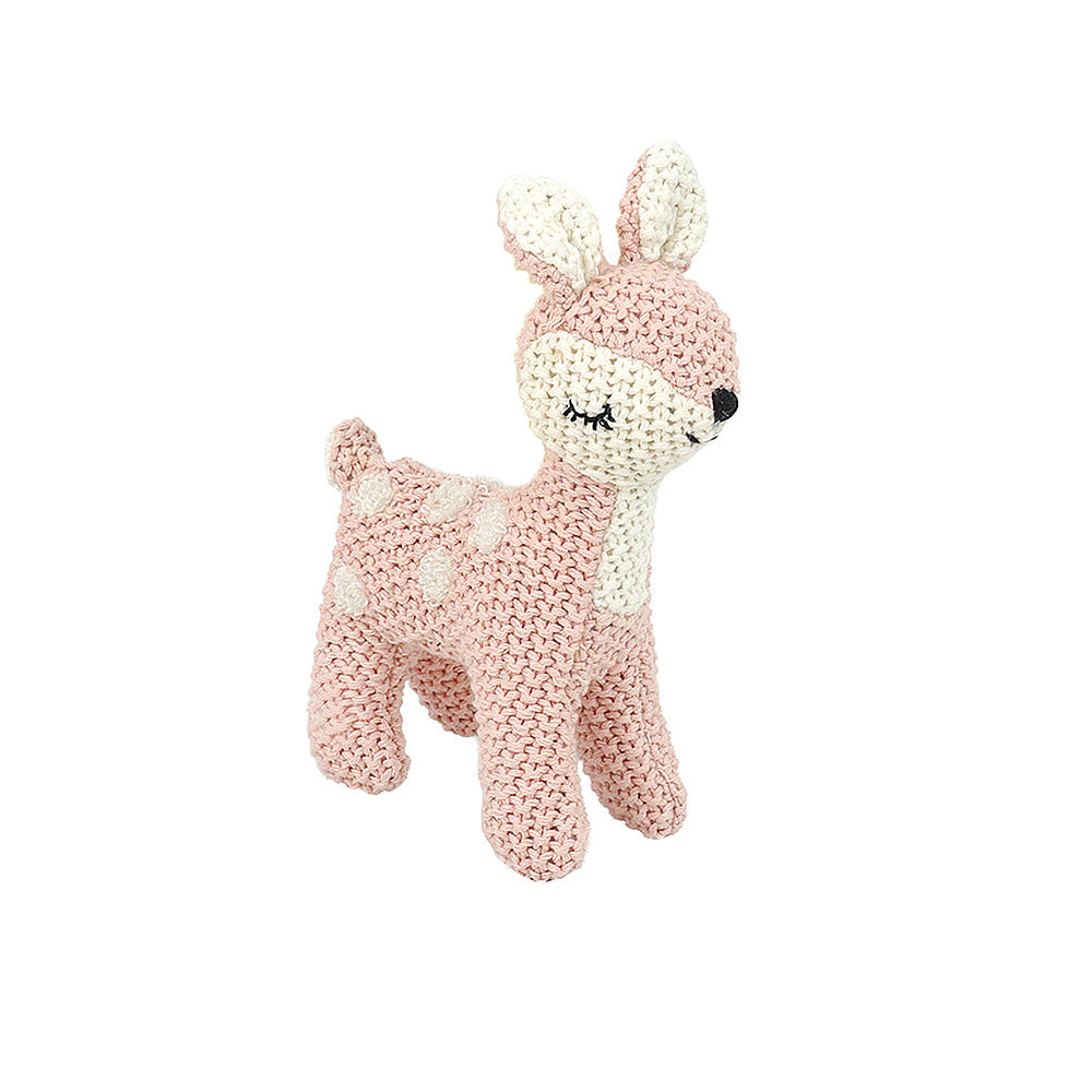 Freija Deer Knit Toy Stuffed Toy MON AMI   