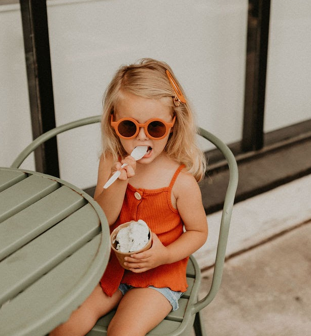 Sustainable Kids Sunglasses - Rust Sunglasses Grech & Co.   