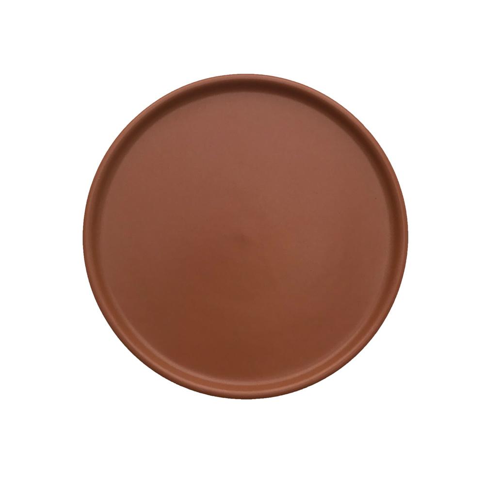 Inka Lunch/Dessert Plate, Pack Of 2 - Caramel  OYOY   