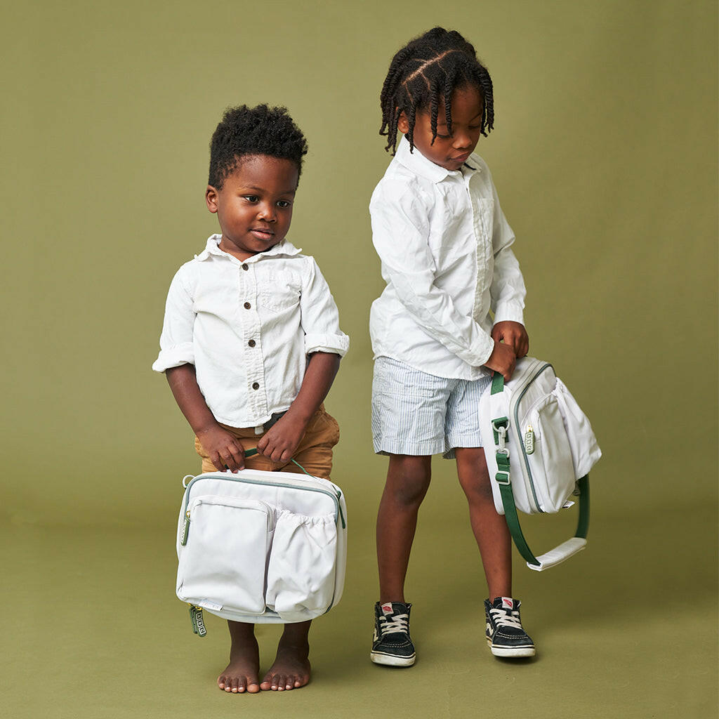 Lunch Bag Neutral Sage Green  Austin Baby Collection   