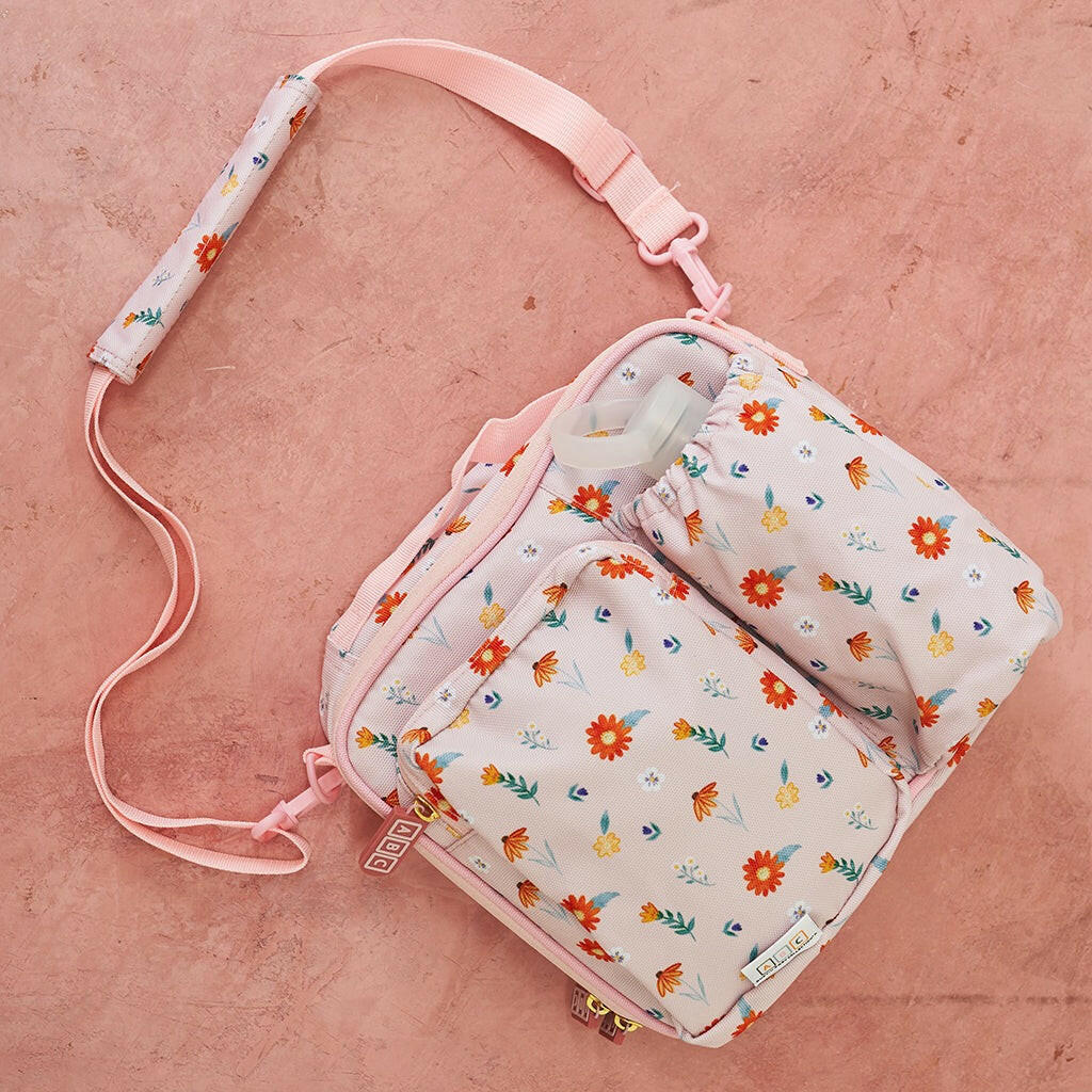 Lunch Bag Wildflower Ripe Peach  Austin Baby Collection   