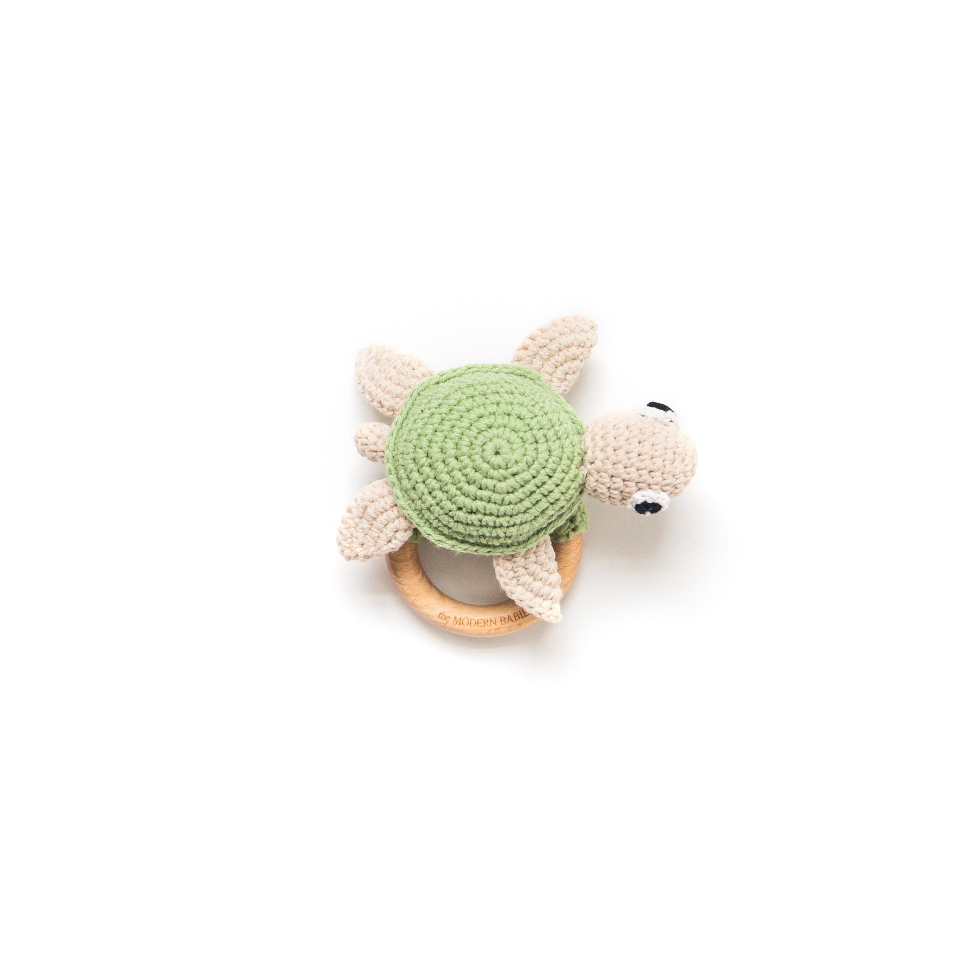 Crush the Sea Turtle Baby & Toddler The Modern Babies Rattle  