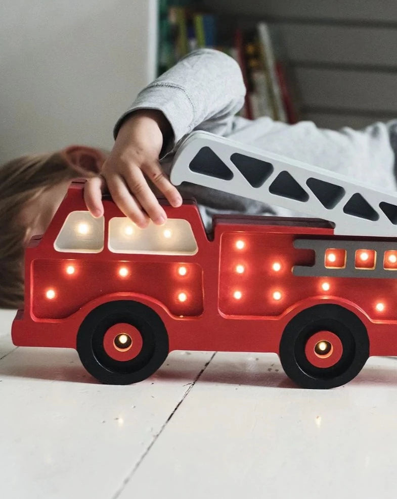 Little Lights - Fire Truck Lamp - Red