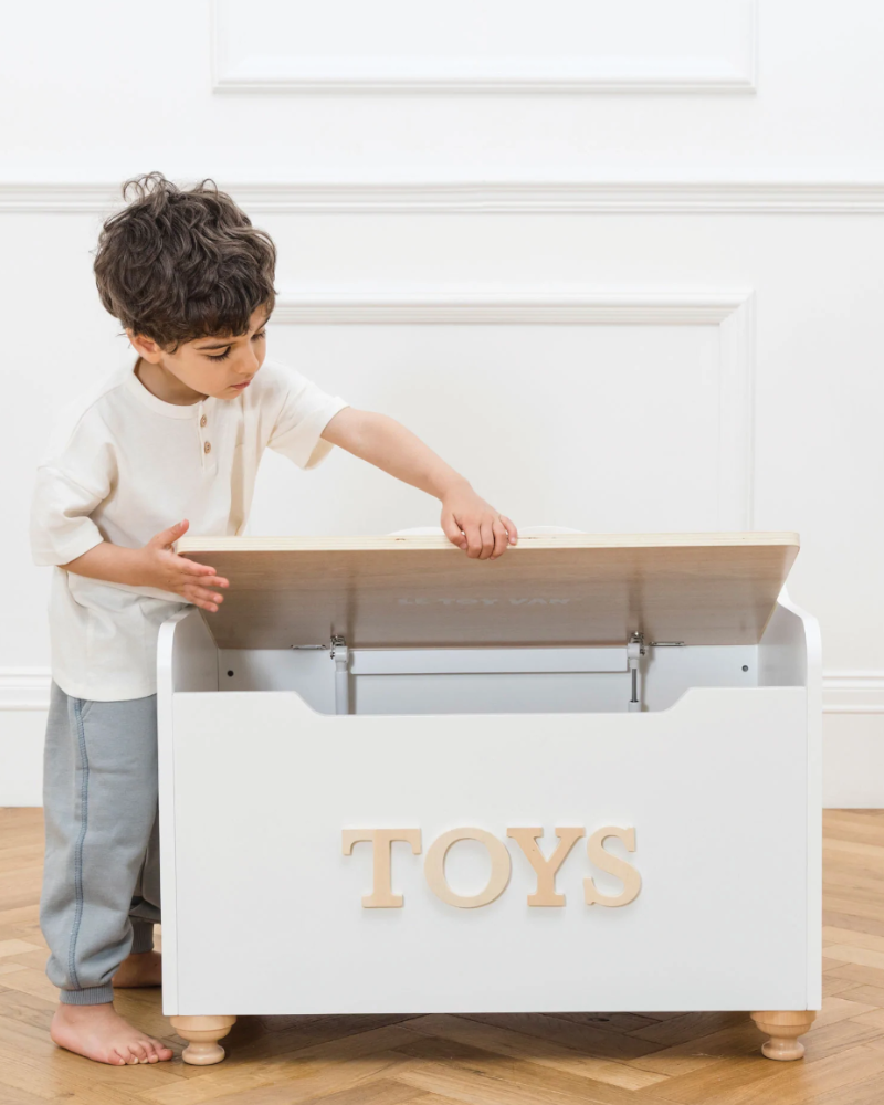 Le Toy Van Toy Storage Box Playroom Bedroom Toys Toddler Kids