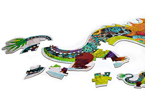 Djeco Giant Floor Puzzle Leon the Dragon