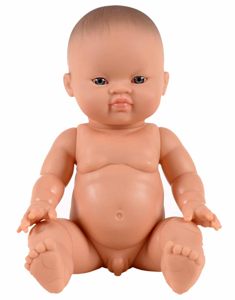 MiniKane Little Asian Baby Boy Doll - Blue Eyes Dolls Minikane   