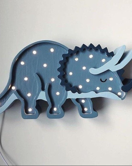 Triceratops Lamp Lighting Little Lights   