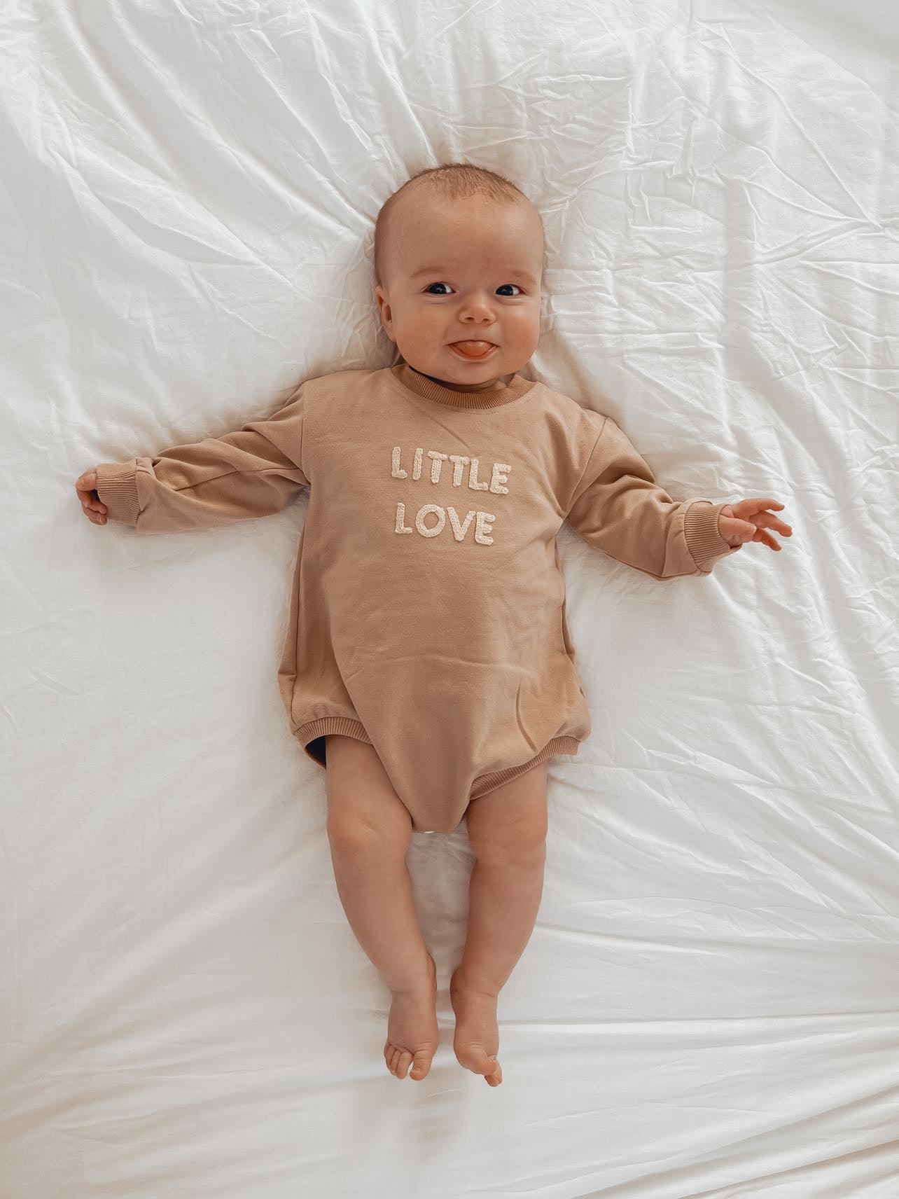 "Little Love" Bubble Romper  Luna + Luca   