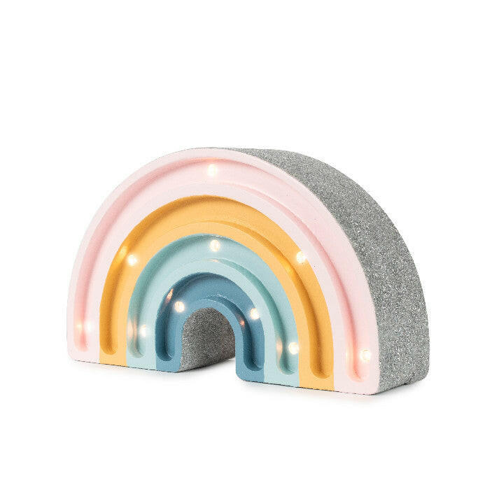 Little Lights Mini Rainbow Lamp with Glitter  Little Lights US   