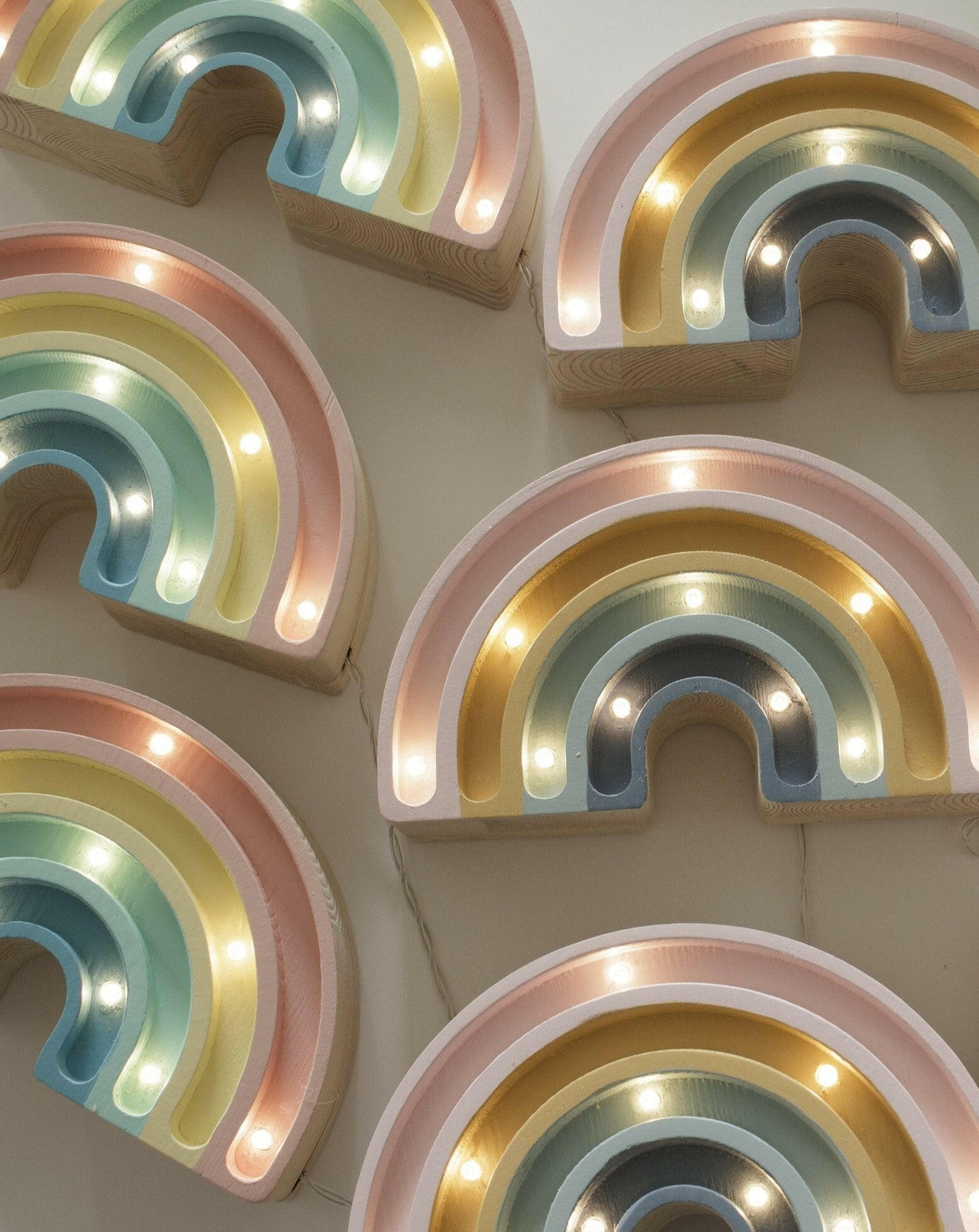 Rainbow Mini Lamp - Pastel Lighting Little Lights   