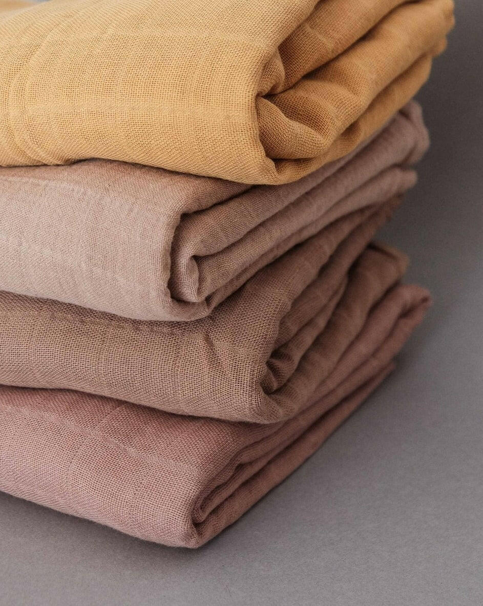 Organic Baby Swaddle — Berry Swaddle Little Otja   