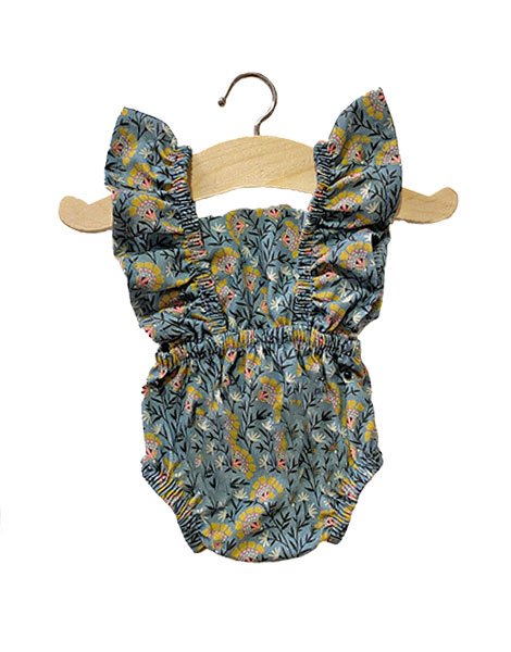 Minikane Romper Retro Lou in Cassandra Doll Clothing Minikane   