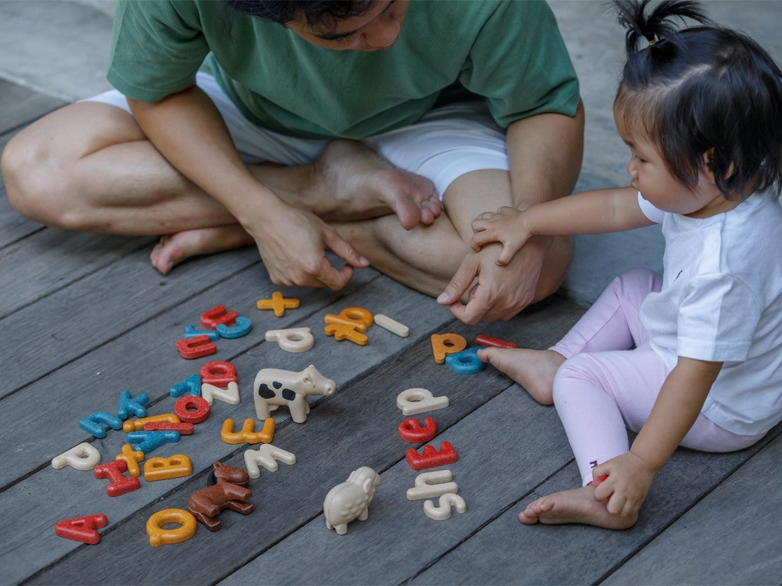 Lower Case Alphabet Educational Toys PlanToys   