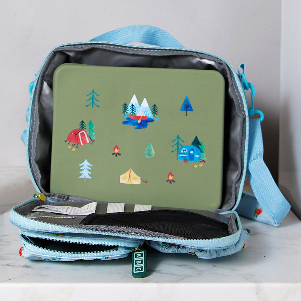 Bento and Lunch Bag Set Camper  Austin Baby Collection   