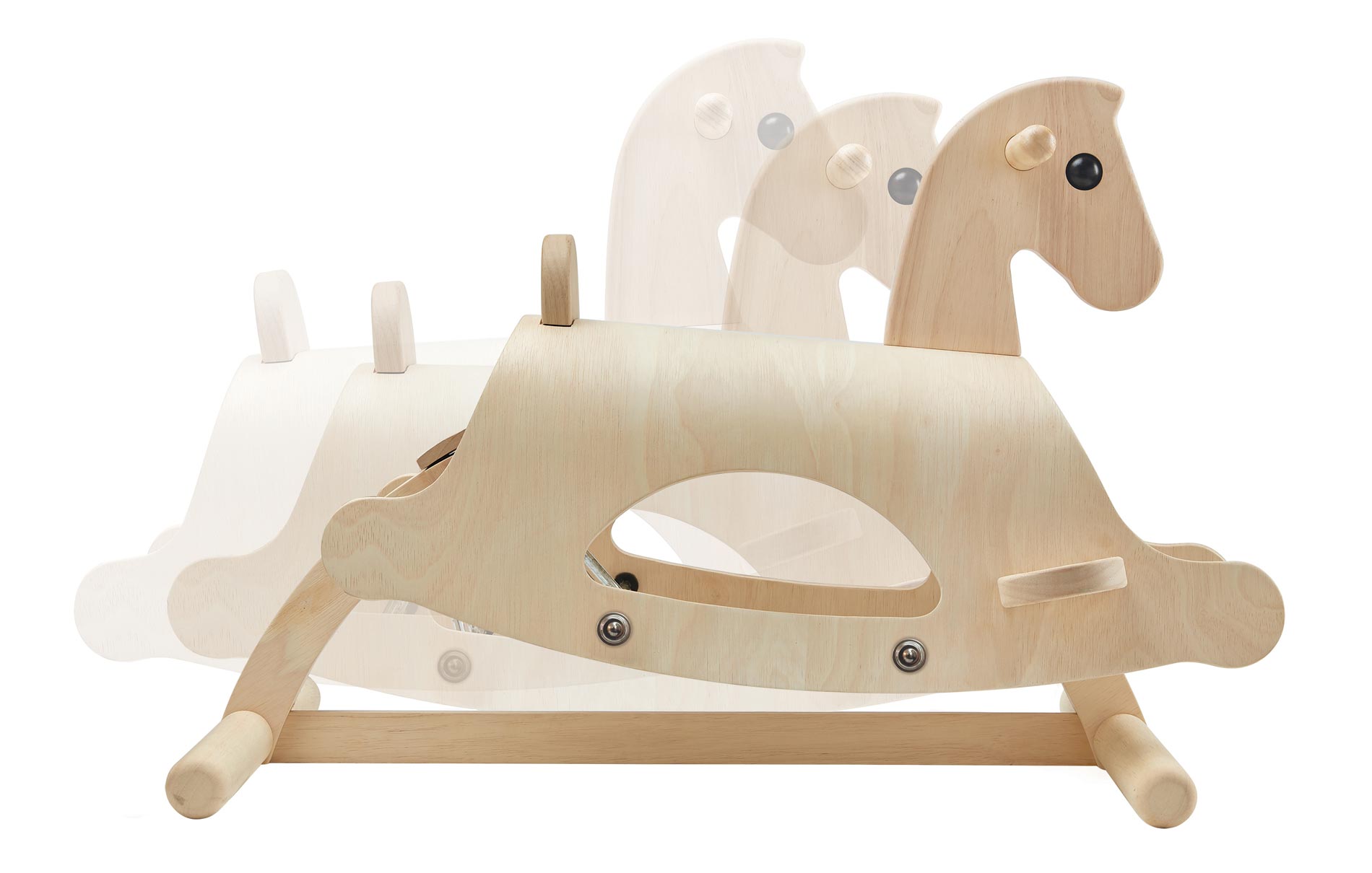 Lusitano Wooden Rocker Rockers PlanToys   