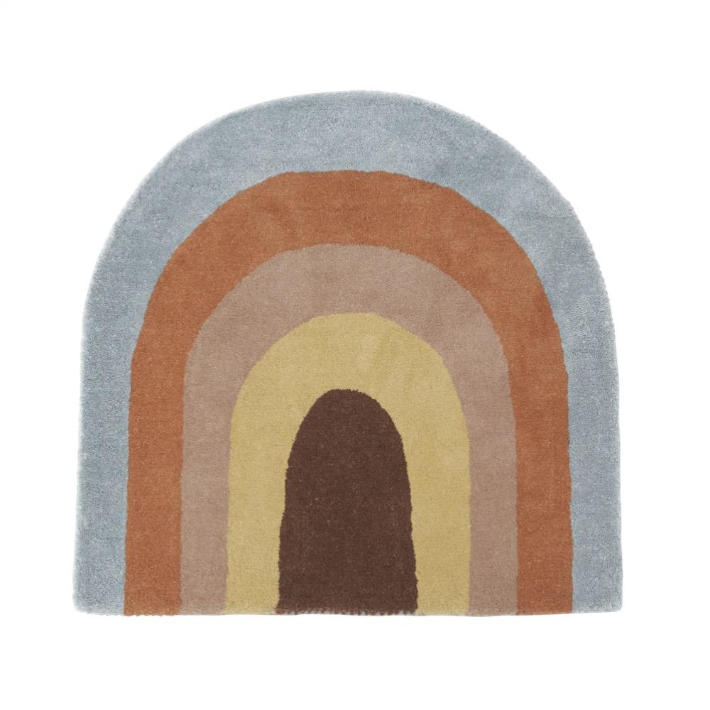 Rainbow Rug - Organic Cotton and Wool Rugs OYOY   