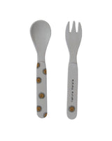Lion Bamboo Fork and Spoon | oyoy