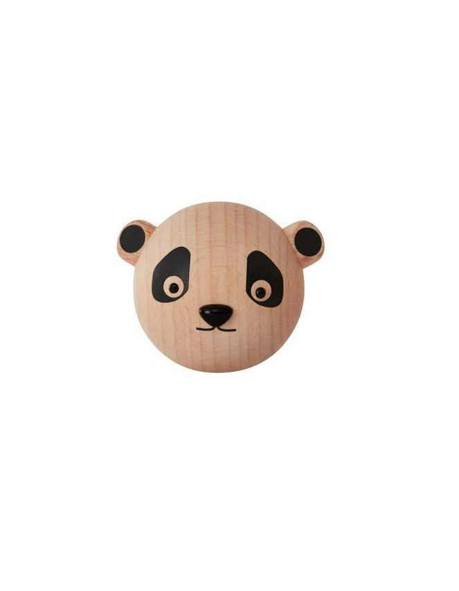 Mini Hook - Panda - Nature Nursery Decor OYOY   