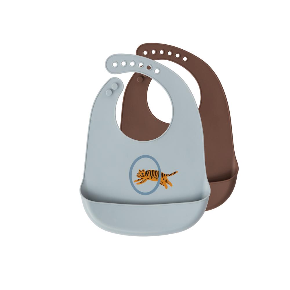 Bib Tiger, Set Of 2 Feeding OYOY   