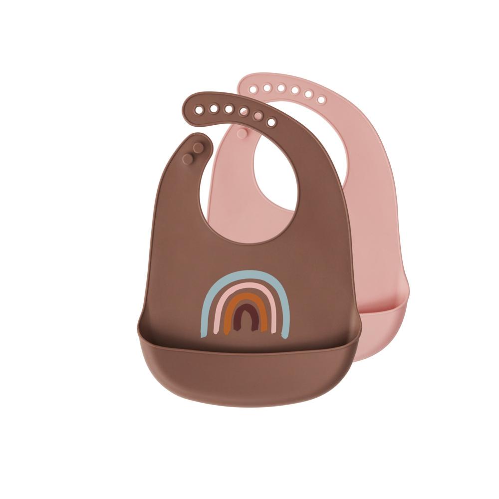 Bib Rainbow, Set Of 2 Feeding OYOY   